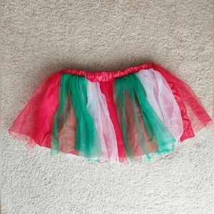 NWT Adult Christmas Holiday Tulle Tutu Skirt